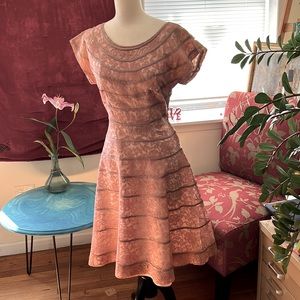 1950s Vintage Ruxton Lace /Ribbon Dress